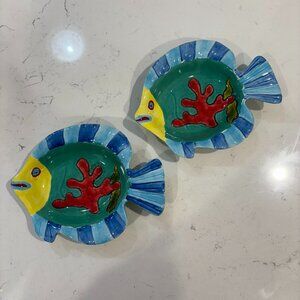 Ceramic Fish Trinket Dishes